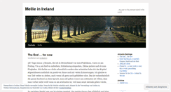 Desktop Screenshot of mellieinireland.wordpress.com