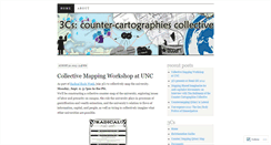 Desktop Screenshot of countercartographies.wordpress.com