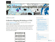 Tablet Screenshot of countercartographies.wordpress.com