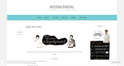 Desktop Screenshot of integralparsial.wordpress.com
