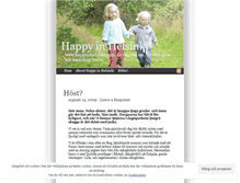 Tablet Screenshot of happyinhelsinki.wordpress.com