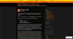 Desktop Screenshot of bikerbernie.wordpress.com