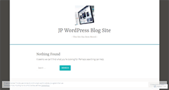 Desktop Screenshot of jpwordpresswebsite1.wordpress.com