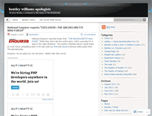Tablet Screenshot of bentleywilliamsapologists.wordpress.com