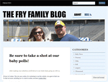 Tablet Screenshot of frizzlefrys.wordpress.com