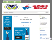 Tablet Screenshot of bozemanmasters.wordpress.com