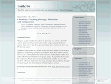 Tablet Screenshot of faith786.wordpress.com