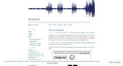 Desktop Screenshot of hospitalia.wordpress.com