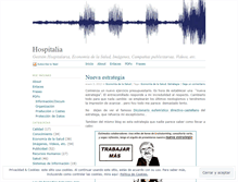 Tablet Screenshot of hospitalia.wordpress.com
