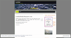 Desktop Screenshot of lamkal.wordpress.com