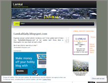 Tablet Screenshot of lamkal.wordpress.com