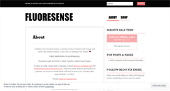 Desktop Screenshot of fluoresense.wordpress.com