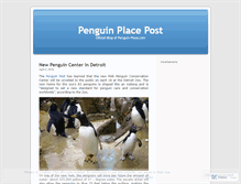 Tablet Screenshot of penguinplacepost.wordpress.com