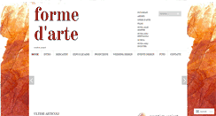 Desktop Screenshot of creativeprojectformedarte.wordpress.com