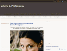 Tablet Screenshot of johnnydtinahui.wordpress.com