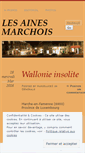 Mobile Screenshot of lesainesmarchois.wordpress.com