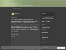Tablet Screenshot of monecomercial.wordpress.com