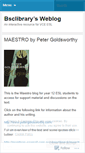 Mobile Screenshot of bsclibrary.wordpress.com