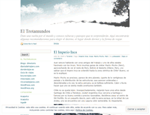 Tablet Screenshot of eltrotamundos.wordpress.com