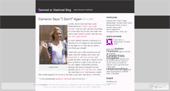 Desktop Screenshot of doomedordestined.wordpress.com