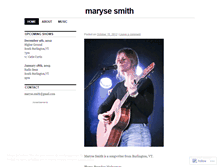 Tablet Screenshot of marysesmithmusic.wordpress.com