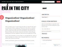 Tablet Screenshot of paxinthecity.wordpress.com