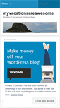 Mobile Screenshot of myvacationsareawesome.wordpress.com