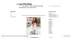 Desktop Screenshot of lasperchas.wordpress.com