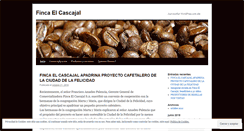 Desktop Screenshot of fincaelcascajal.wordpress.com