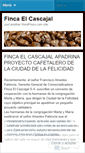 Mobile Screenshot of fincaelcascajal.wordpress.com