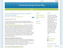 Tablet Screenshot of countrywideenergyservices.wordpress.com