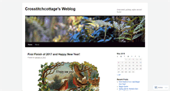 Desktop Screenshot of crosstitchcottage.wordpress.com