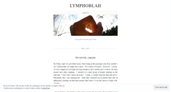 Desktop Screenshot of lymphoblah.wordpress.com