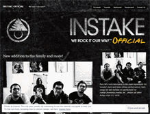 Tablet Screenshot of instake.wordpress.com