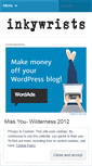 Mobile Screenshot of inkywrists.wordpress.com