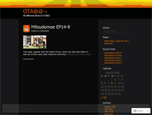 Tablet Screenshot of otaglass.wordpress.com