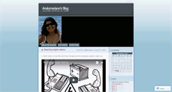 Desktop Screenshot of analumariano.wordpress.com
