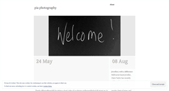 Desktop Screenshot of piaphotographyblog.wordpress.com