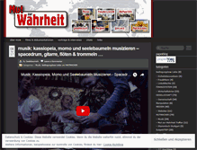 Tablet Screenshot of mutzurwahrheit.wordpress.com