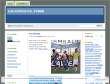 Tablet Screenshot of losperrosdelfondo.wordpress.com