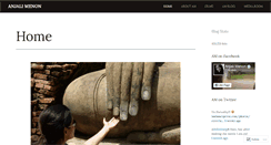 Desktop Screenshot of anjalimenon.wordpress.com