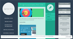 Desktop Screenshot of igartzaarco.wordpress.com