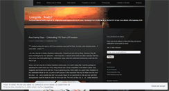 Desktop Screenshot of livinglifefinally.wordpress.com