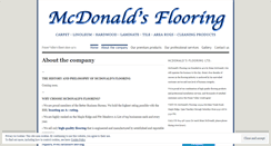 Desktop Screenshot of mcdonaldsflooring.wordpress.com