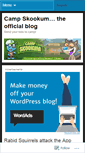 Mobile Screenshot of campskookumblog.wordpress.com