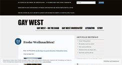 Desktop Screenshot of gaywest.wordpress.com