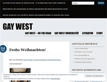 Tablet Screenshot of gaywest.wordpress.com