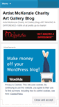 Mobile Screenshot of mckenzieartstudios.wordpress.com