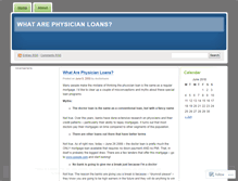 Tablet Screenshot of doctorloanusa.wordpress.com