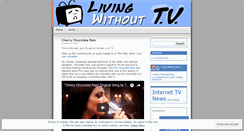 Desktop Screenshot of livingwithouttv.wordpress.com